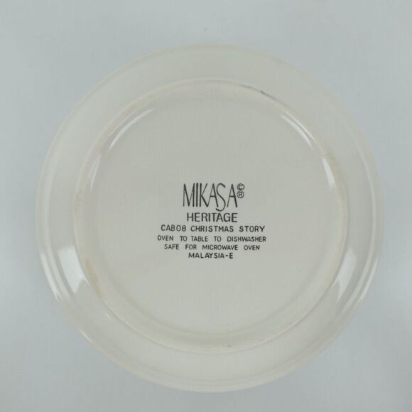 Mikasa Heritage Christmas Story Bowl Vintage 6.25" Across - Picture 3 of 7